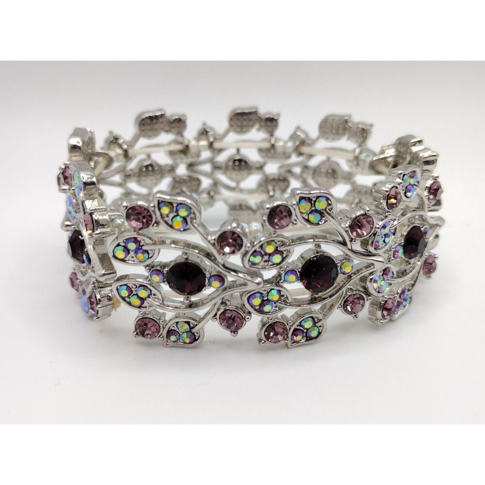 Danbury Mint Seasonal Sensations "Cherry Blossom" Stretch Bracelet
